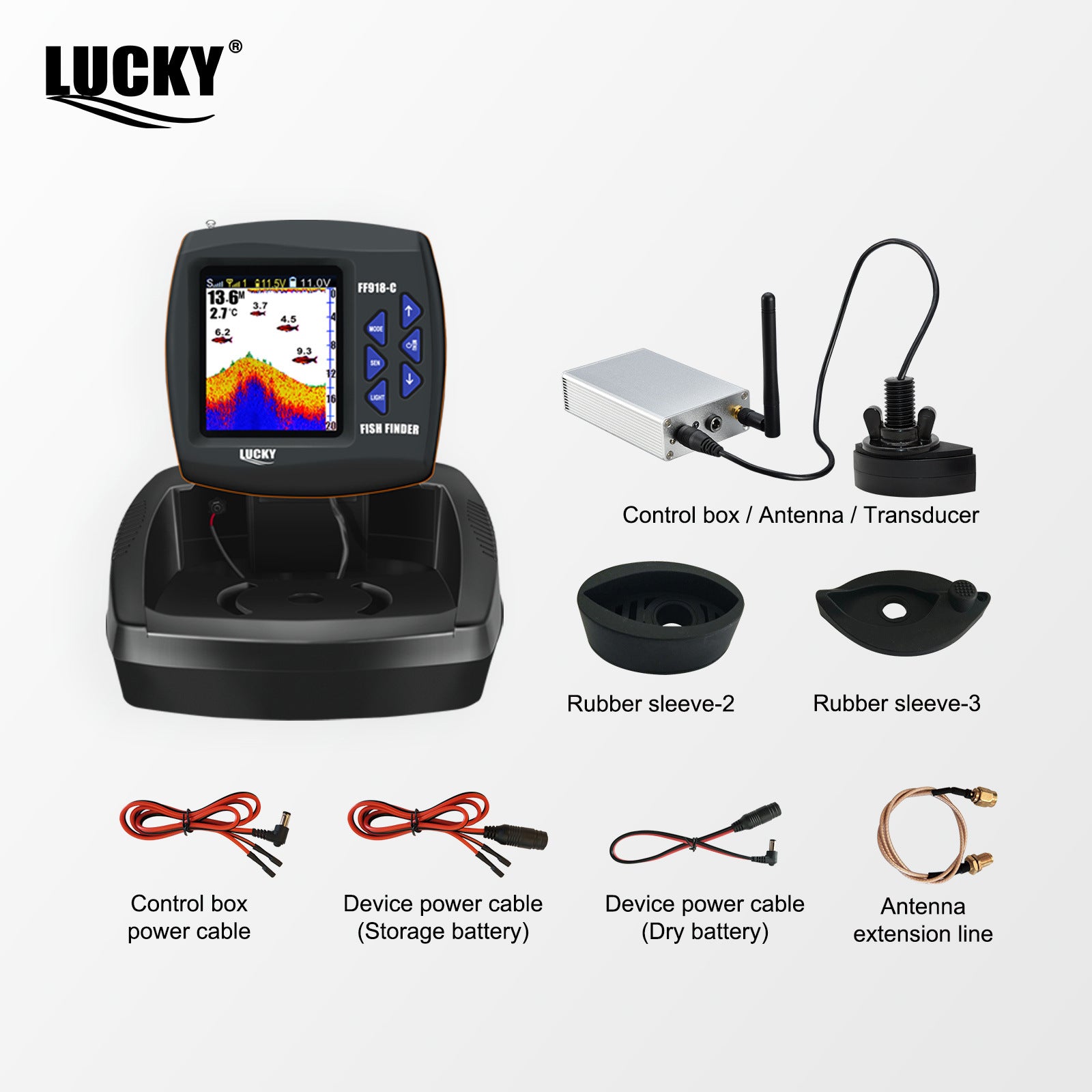Sonar intelligent detector, high-definition fish finder